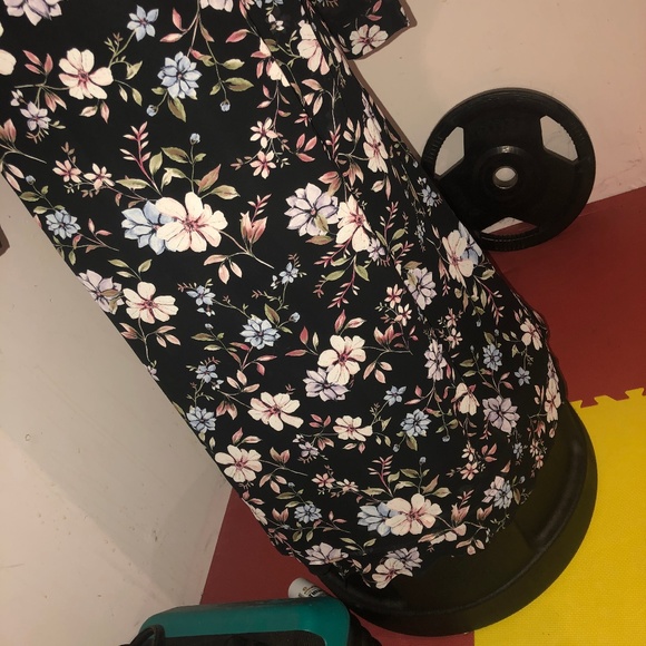 Suzy Shier Long Wrap Dress, Never Been Worn - Picture 2 of 5